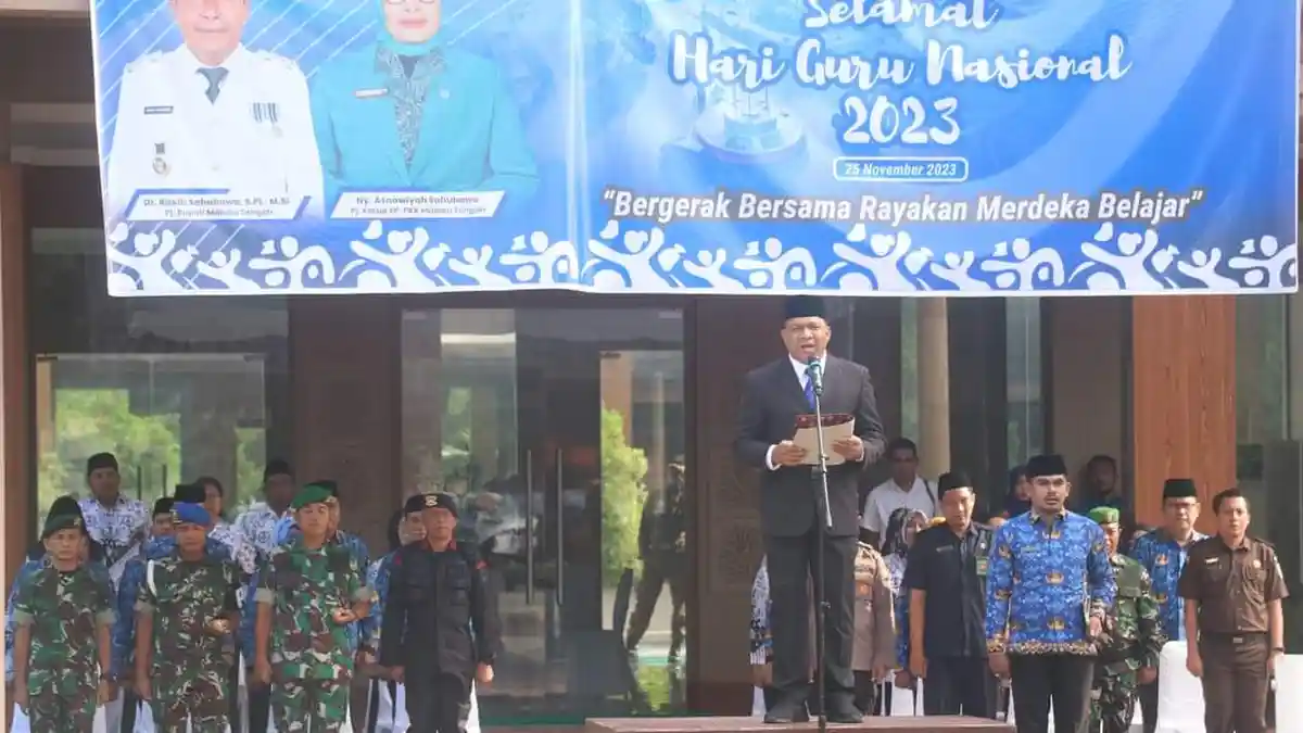 Sekda Jauhari Tuarita Jadi Irup Upacara HGN 2023 di Masohi