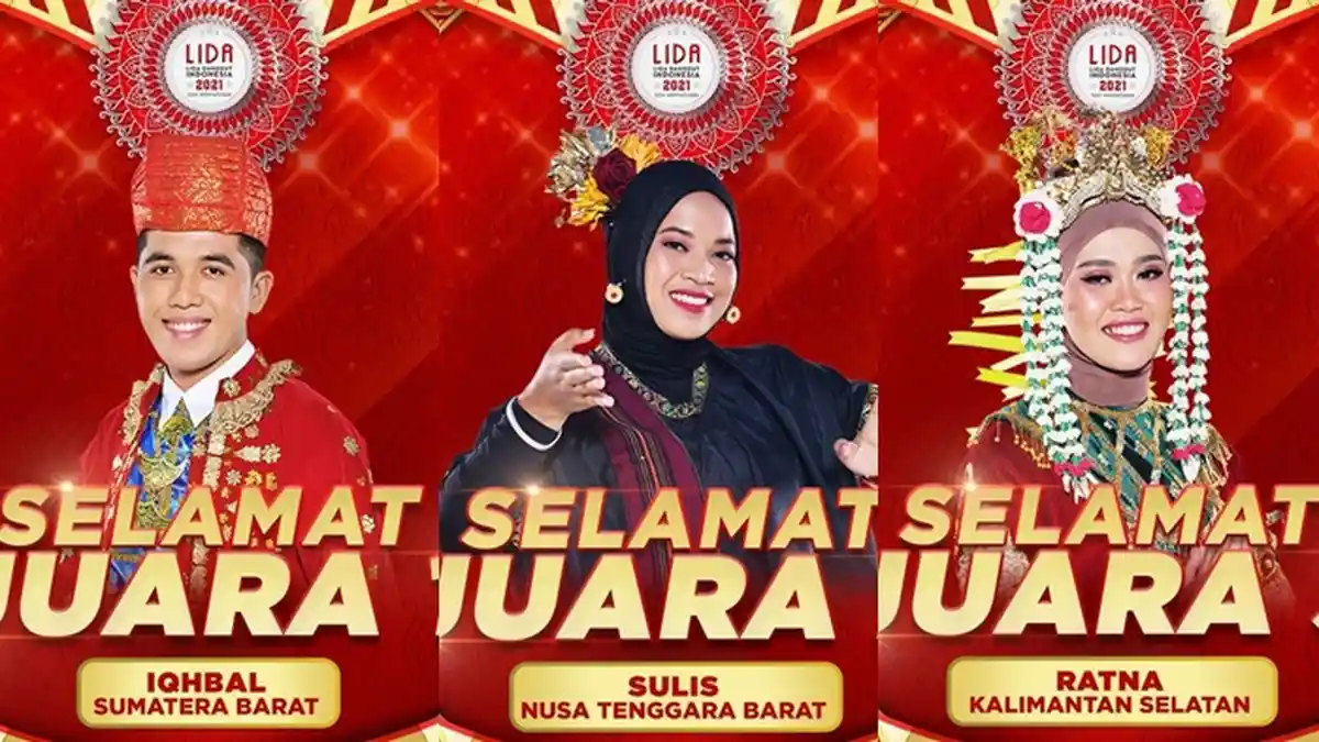 Hasil Grandfinal LIDA 2021 Tadi Malam, Iqbhal Sumatera Barat Cetak Sejarah Baru, Dokter Muda Juara 1