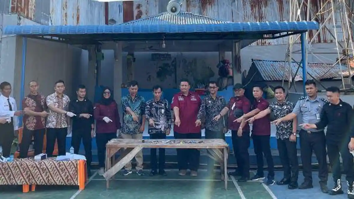 Tim Divisi Pemasyarakatan Kemenkumham Sumut Sidak di Rutan Natal: Integritas Bagus