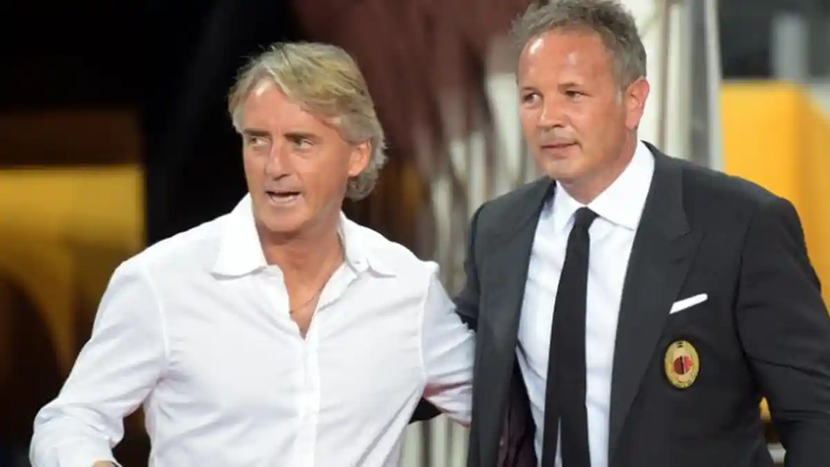 Mancini Akan Lupakan Persahabatan dengan Pelatih AC Milan