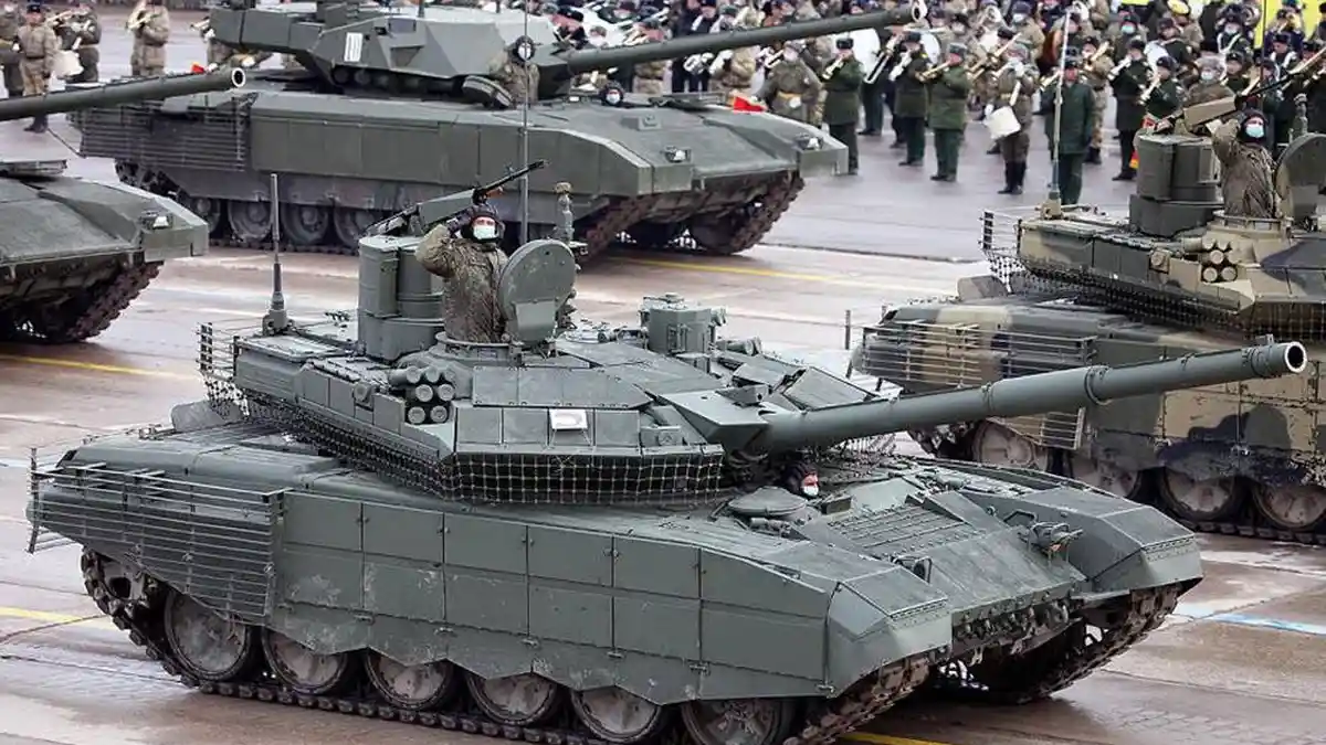 DEBUT Tank Tercanggih Rusia di Ukraina, Langsung Hancur Lebur, Ada Apa dengan Alutsista Rusia?