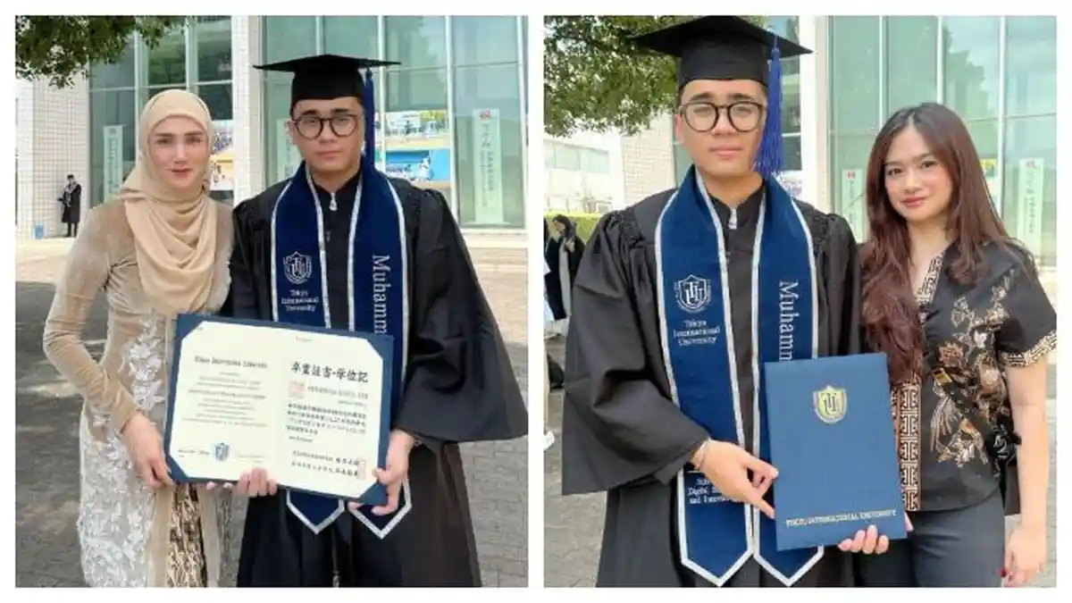 Sosok Rafly Azis, Putra Mulan Jameela Lulus Kuliah di Tokyo, Raih Gelar B.Sc, Tampan tapi Pendiam