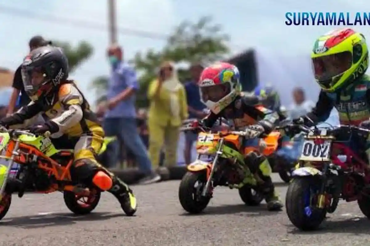 Tingkah Pebalap Cilik yang Pemberani Sekaligus Mencemaskan di Lumajang