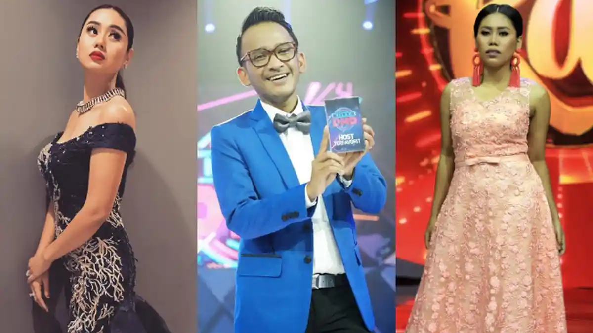 Diapit Dua Biduan Cantik Juri KDI, Ruben Onsu Merasa jadi 'Dedek Emesh'