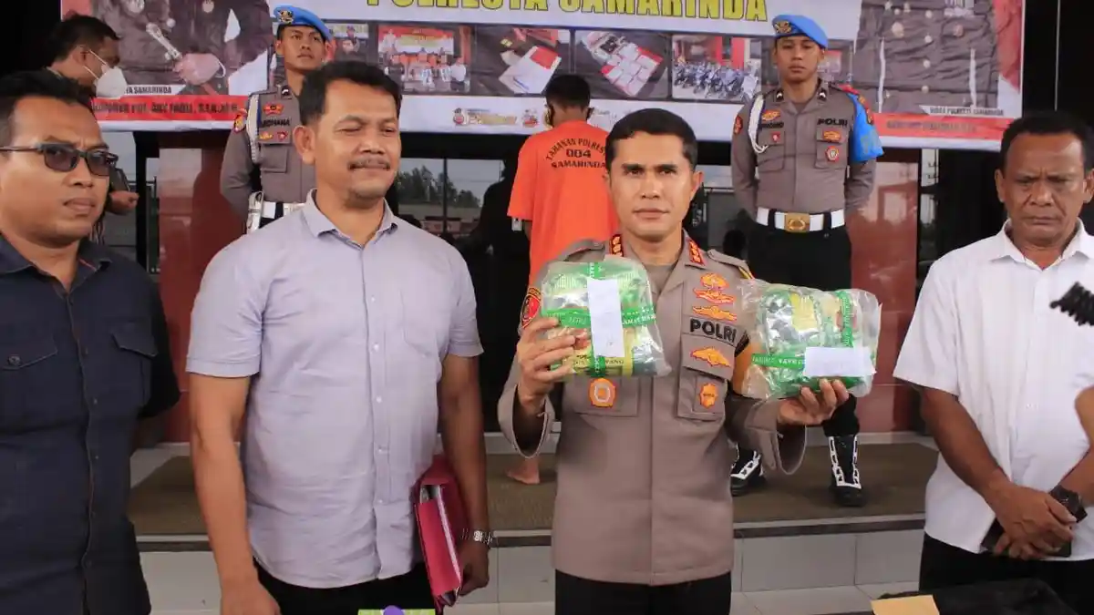BREAKING NEWS: 2 Kilogram Sabu asal Malaysia Gagal Edar di Samarinda