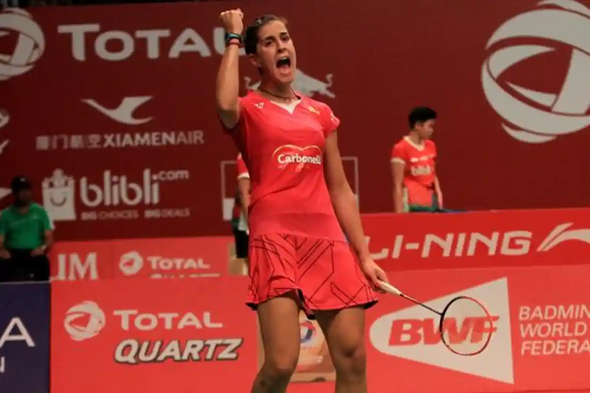 HASIL Semifinal Denmark Open 2020 Terbaru - Carolina Marin Lolos Final, Live TVRI Badminton Sekarang