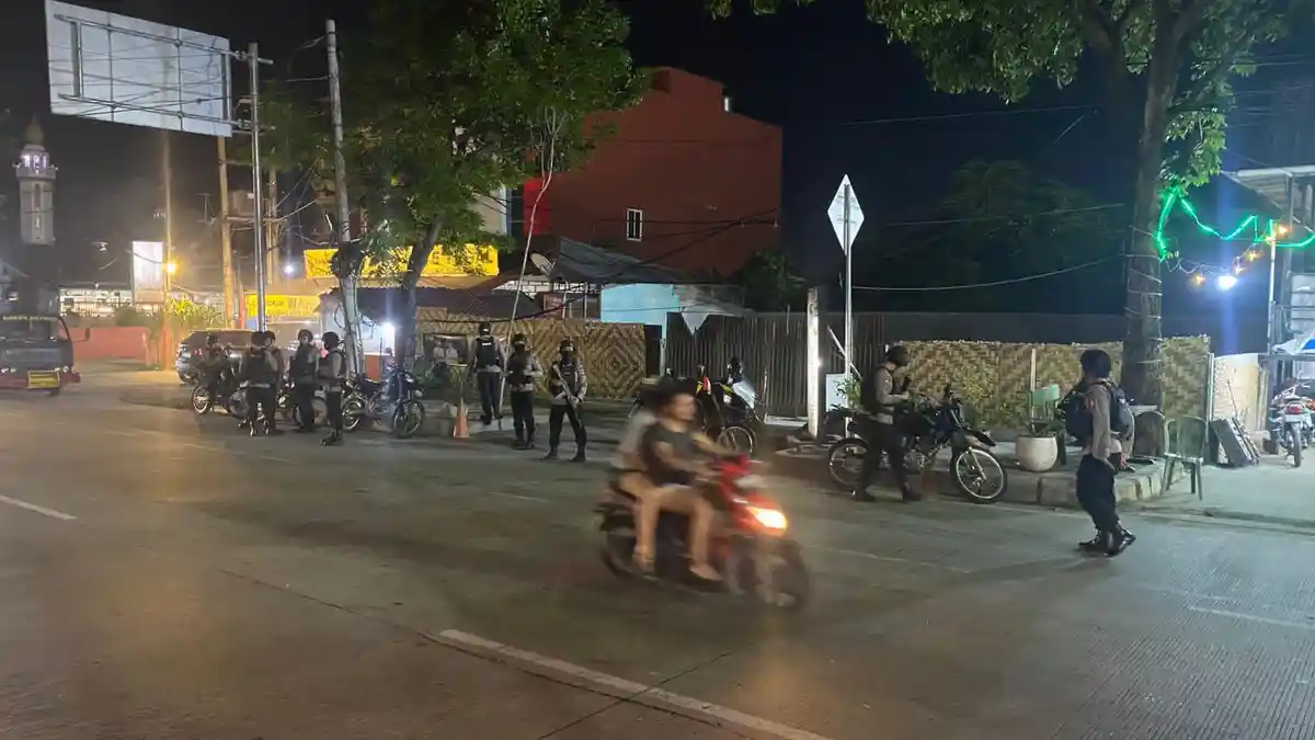 Brimob Sumut Hadir di Jalanan Kota Medan, Cegah Kejahatan dan Balap Liar - Tribun-medan.com