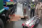 Salip dari Kiri Berujung Maut, Pemotor Tewas Terlindas Truk di Jalur Pantura