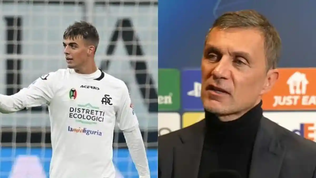 Paolo Maldini Ungkap Arti Ekspersi Datar saat Anaknya, Daniel Jebol Gawang AC Milan untuk Spezia