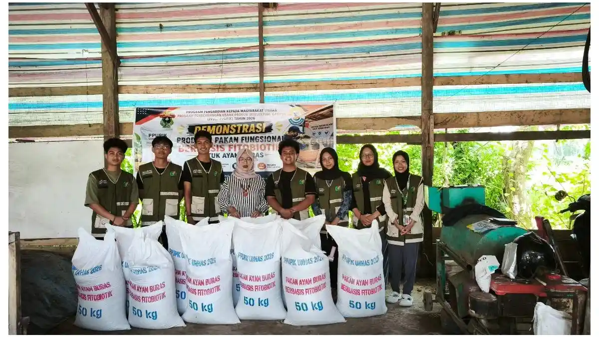 Mahasiswa dan Dosen Unhas Berkolaborasi Tingkatkan Produktivitas Peternak Ayam Buras di Bone - Tribun-timur.com