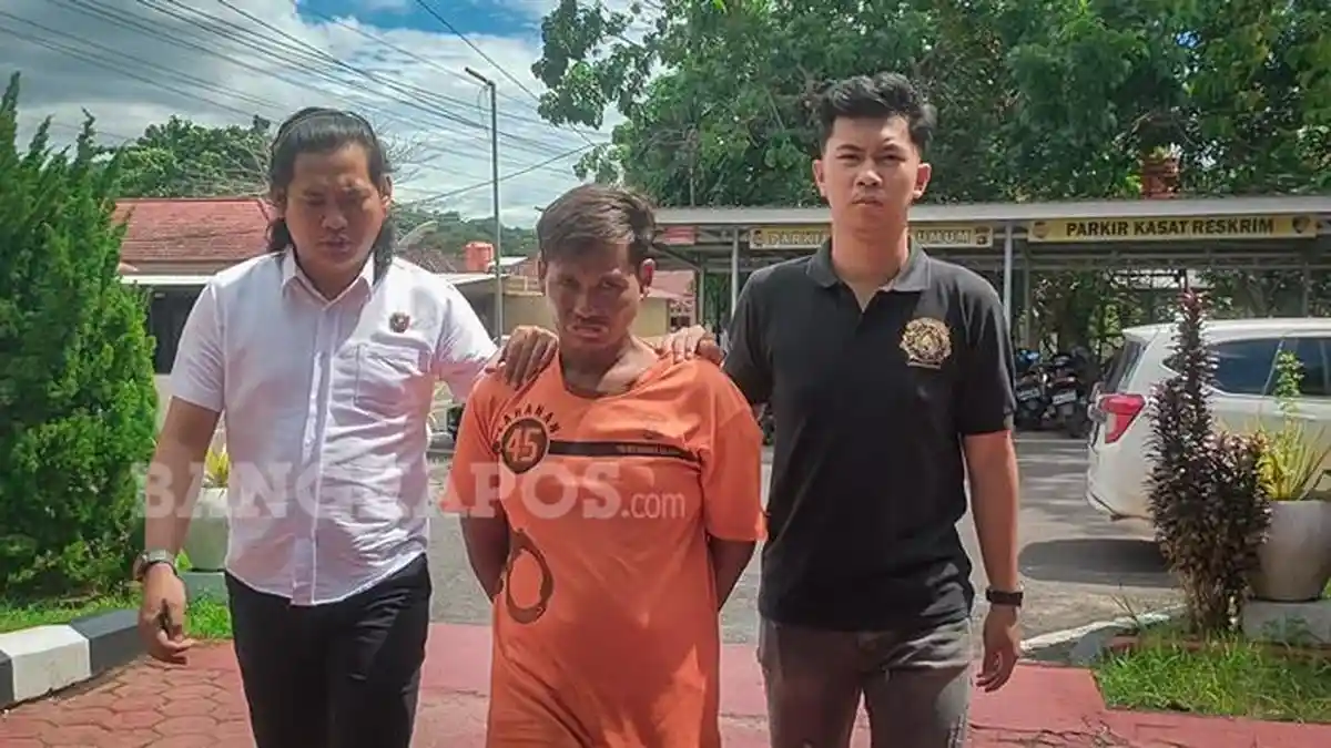 Buruh Harian Gasak Harta Ibu Rumah Tangga