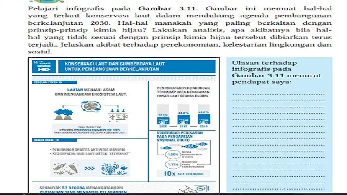 Kunci Jawaban IPA Kelas 10 Halaman 74, Ulasan Terhadap Infografis