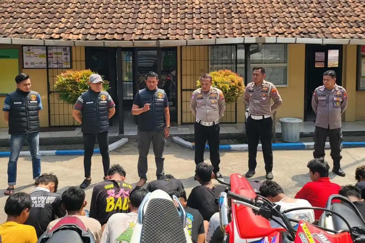 Polisi Amankan 22 Pelajar, Gelar Konvoi yang Berujung Rusuh, Resahkan Warga di Mojoagung Jombang