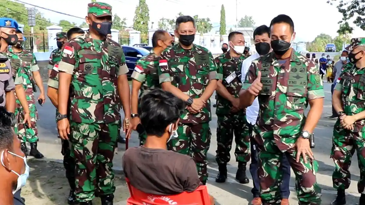 Pesan Panglima TNI, Jenderal Andika Perkasa saat Kunjungi Lanud Silas Papare