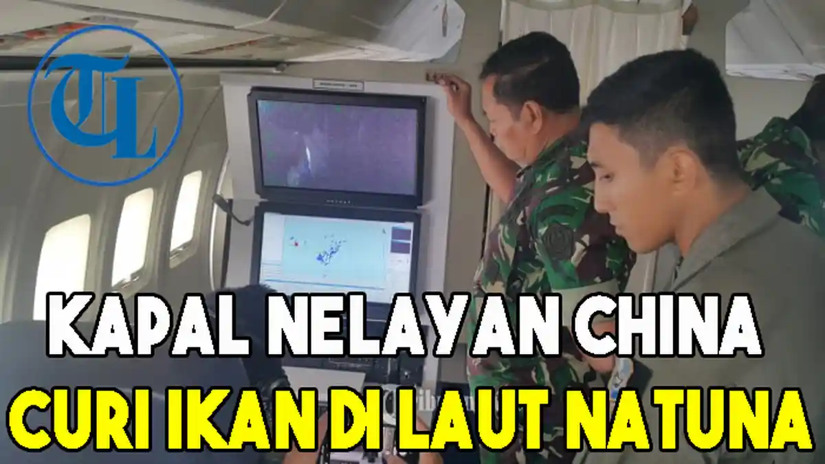 Kapal Nelayan China Masih Nekat Curi Ikan di Laut Natuna