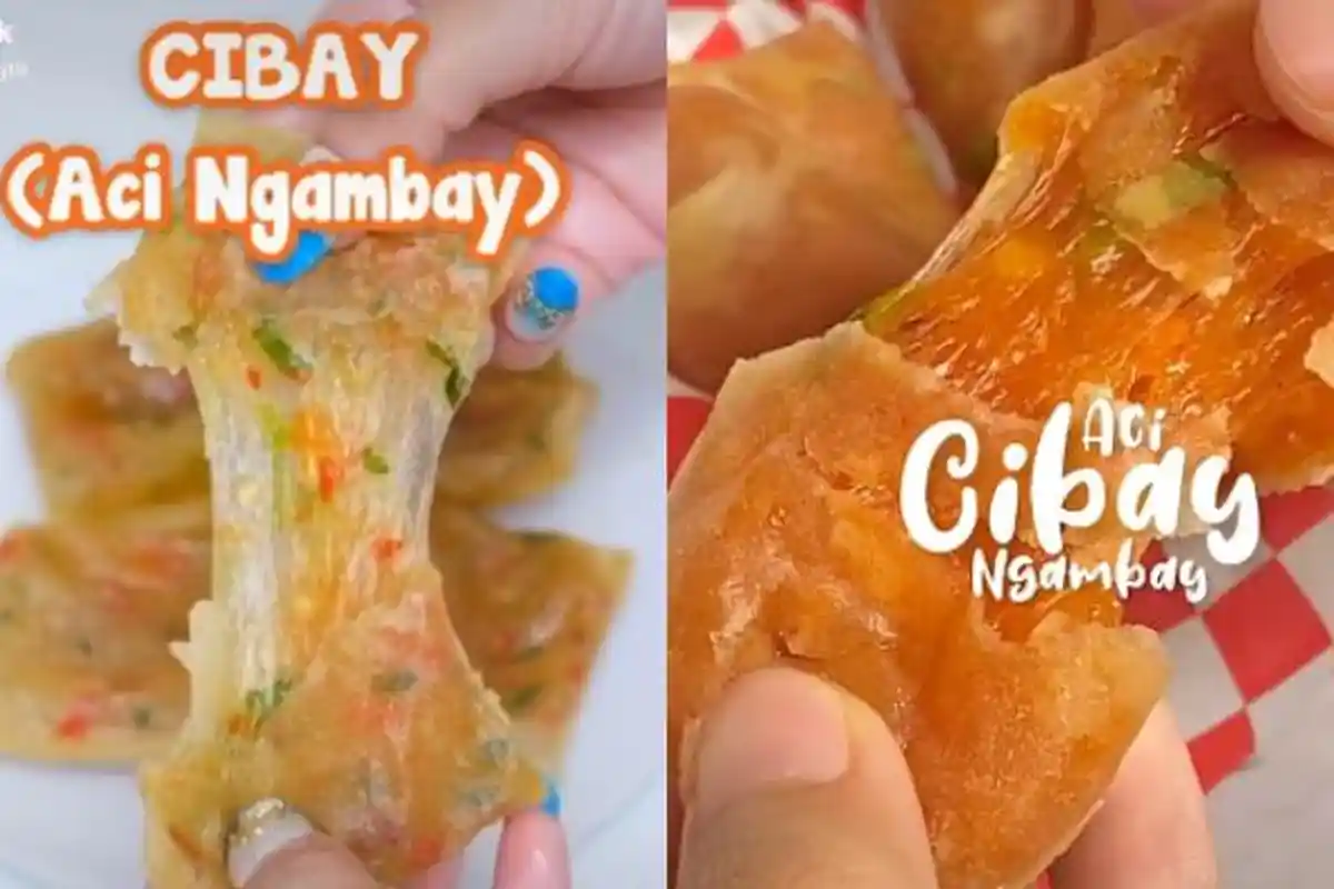 Resep Viral TikTok Cibay atau Aci Ngambay, Camilan Aci Dibungkus Kulit Lumpia Khas Jawa Barat