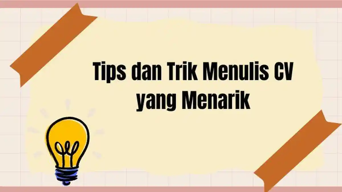 Thread Viral Tips Nulis CV Lamar Kerja yang Efektif dan Menarik Agar Dilirik HRD