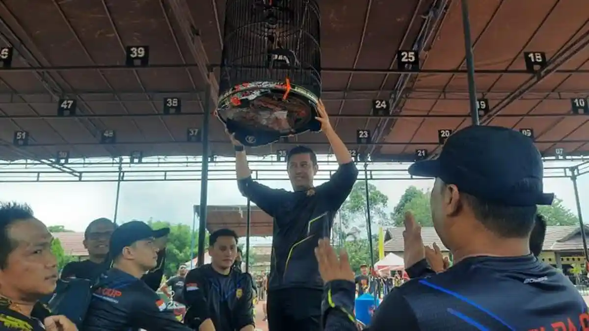 Buka Lomba dan Pameran Seni Burung Berkicau, Kapolda Jambi Sebut Bisa Jadi Ajang Silaturahmi