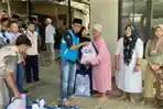 YBM PLN Hadir di Lokasi Bencana Desa Bojong Koneng Kab. Bogor, Bantu Warga Penuhi Kebutuhan Dasar