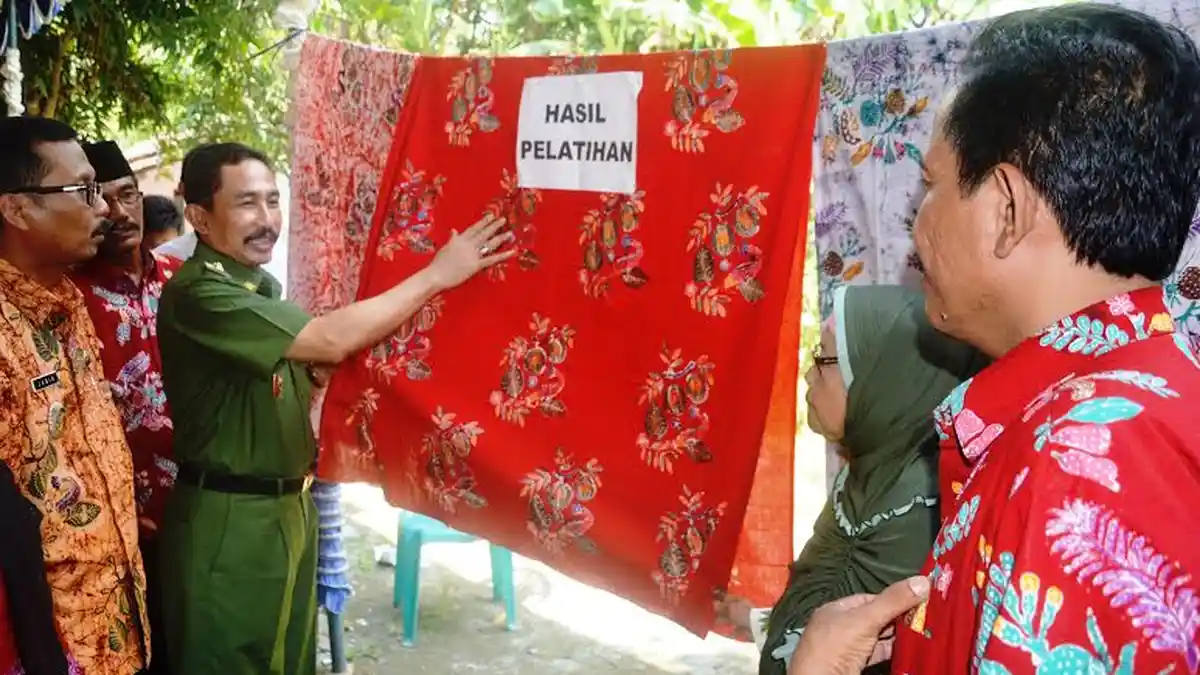 Batik Bumi Saridin Khas Kayen Pati Bakal Dipatenkan