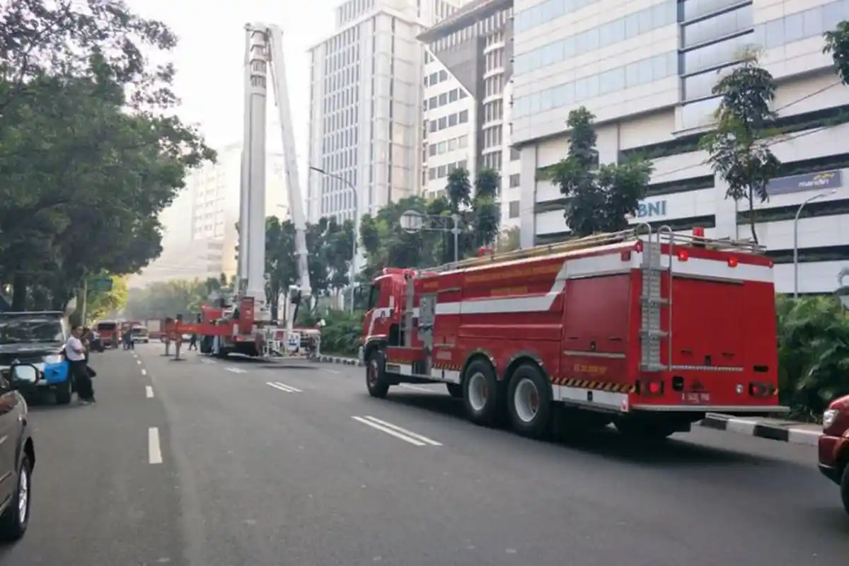 Gedung Kementerian Perhubungan Terbakar Pagi Ini, 4 Orang Dilaporkan Tewas