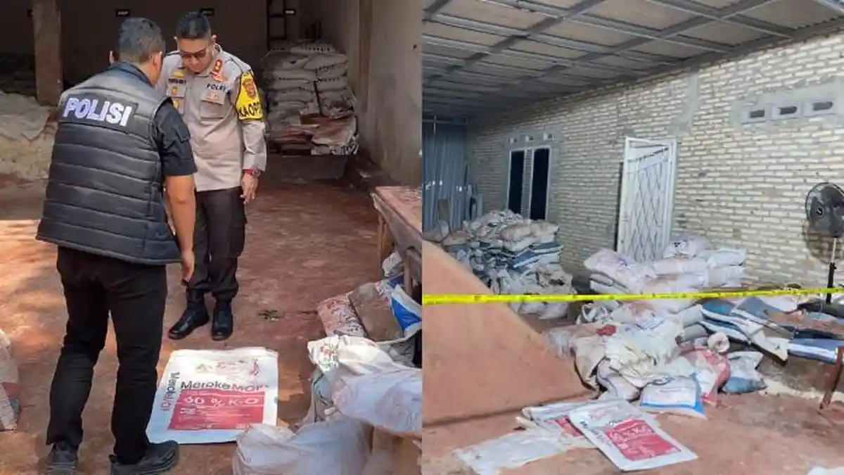Polisi Buru Bos Pengoplosan Pupuk di Lampung Selatan, Dua Kali Digerebek