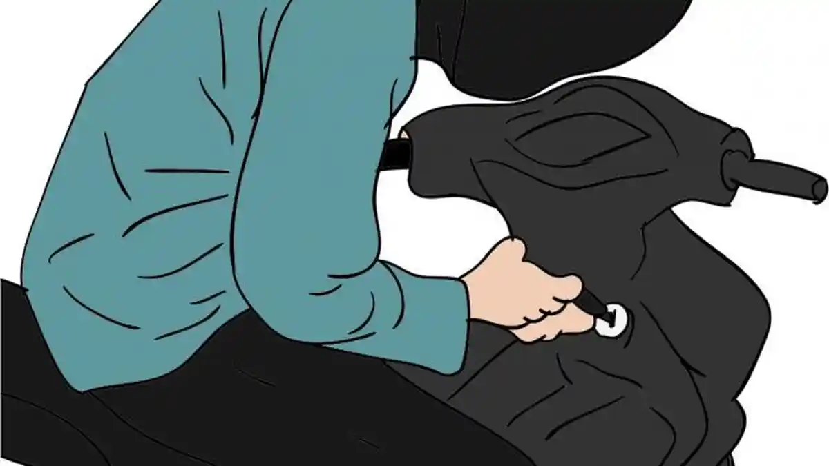 Ditinggal Briefing, Motor Kawasaki Karyawan Leasing di Pringsewu Hilang di Parkiran Kantor