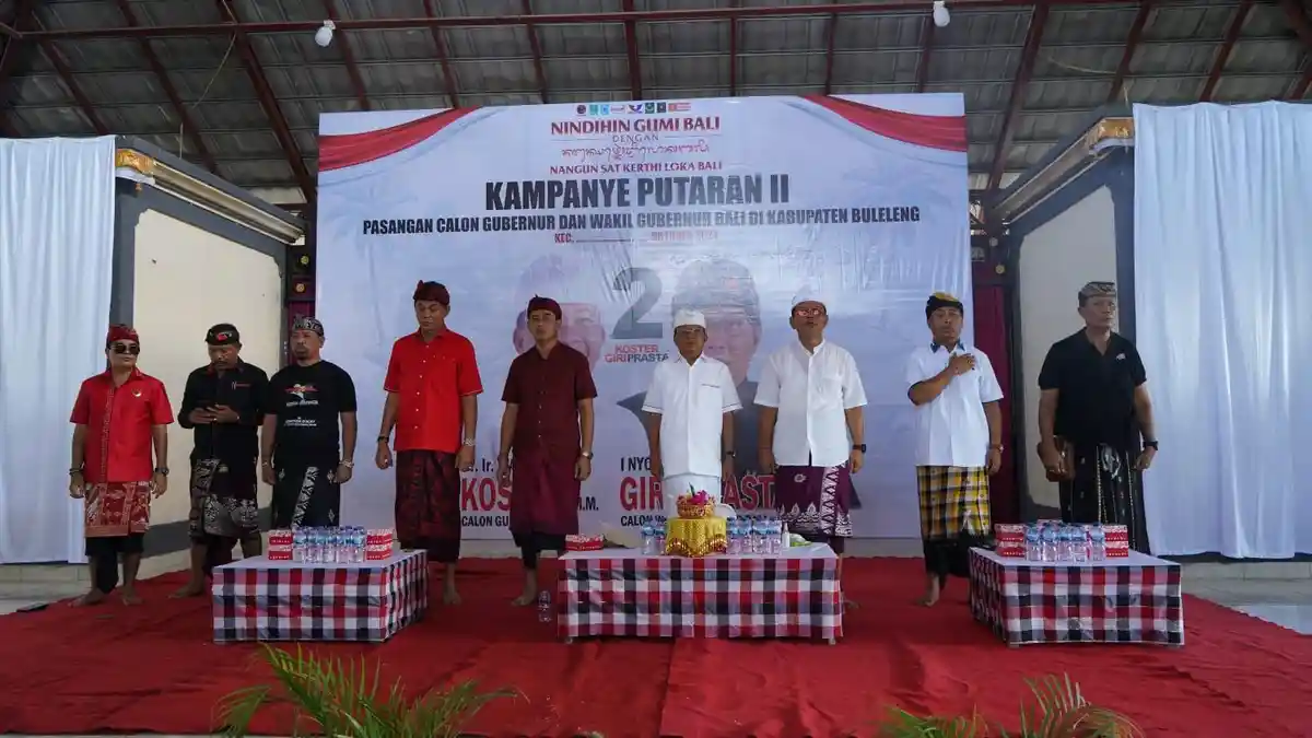 Tokoh Seririt Buleleng: Orang Pintar Pilih Pemimpin Cerdas Koster-Giri Nomor 2