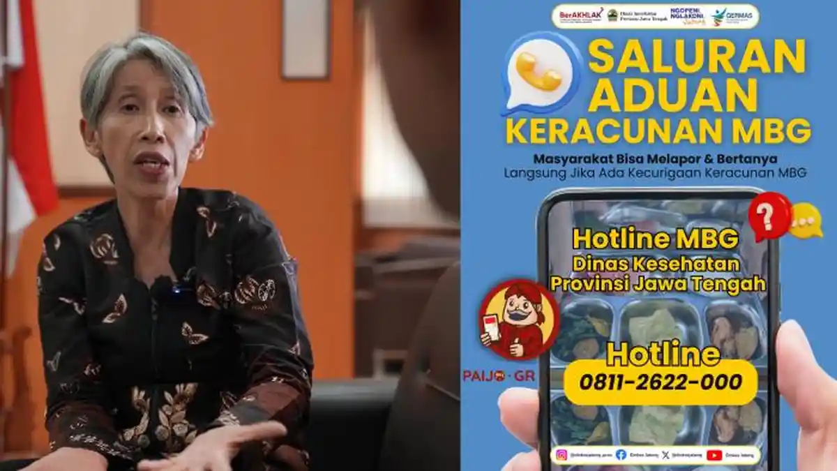 Pemprov Jateng Buka Hotline Aduan Keracunan Menu MBG