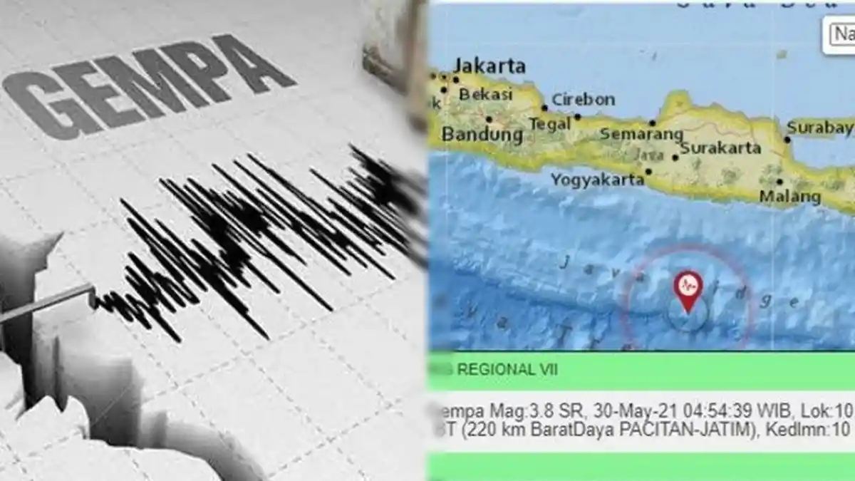 Info BMKG Gempa Terkini Minggu (30/5/2021), Berikut Ini Magnitudo dan Pusat Gempa