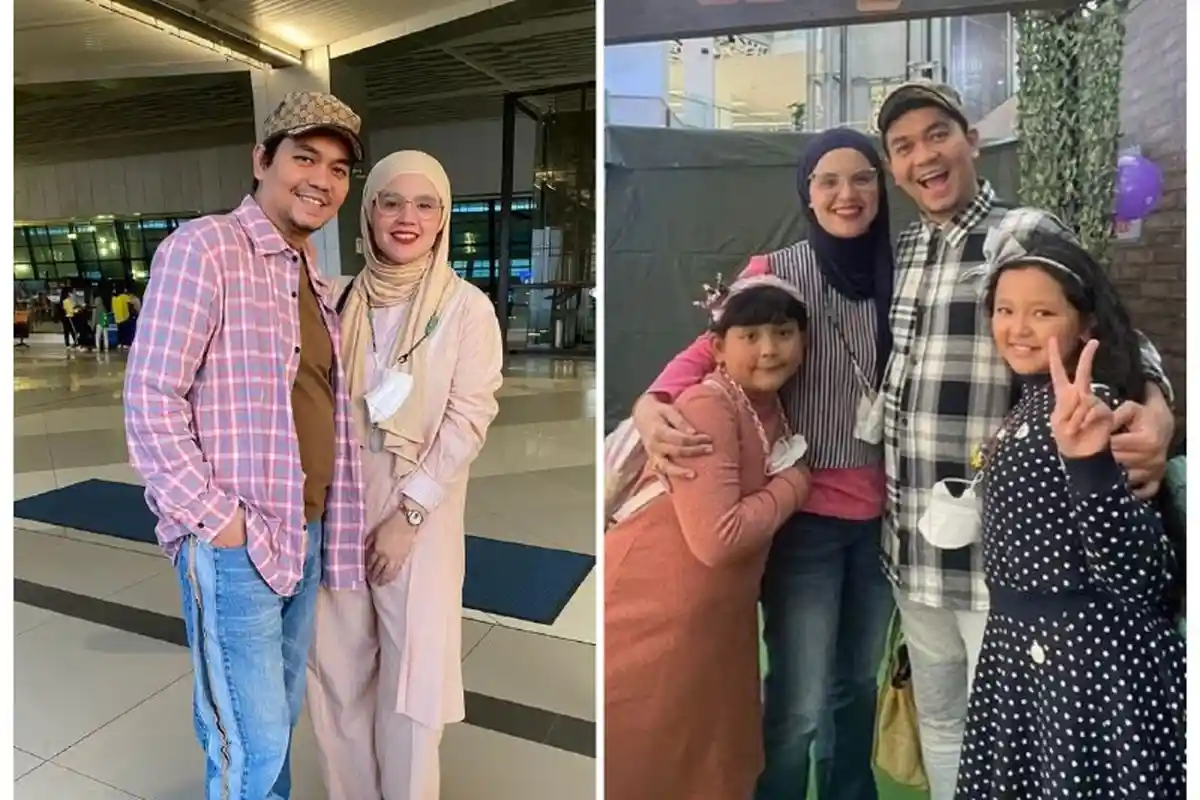 Tangis Indra Bekti Pecah Bertemu Anak, 'Happy Banget sampai Ngajarin Lagu'