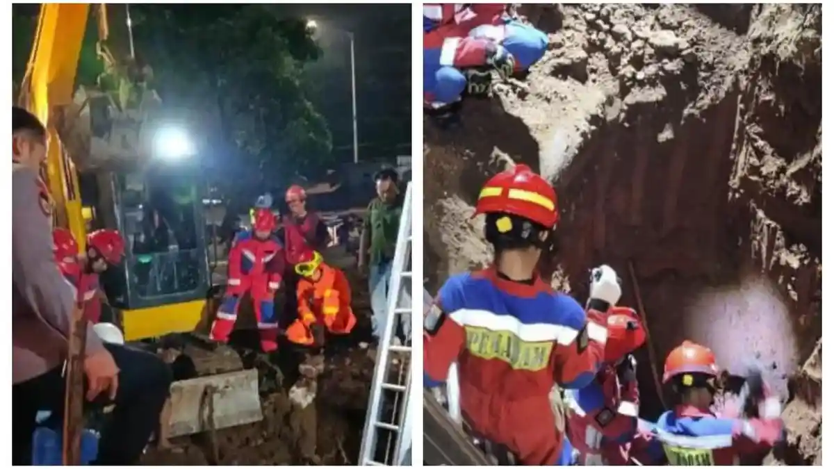 5 Fakta Tragedi Bocah Masuk Lubang Proyek di Tebet: Tangis Korban Pecah Saat Berhasil Diangkat - Tribunjakarta.com