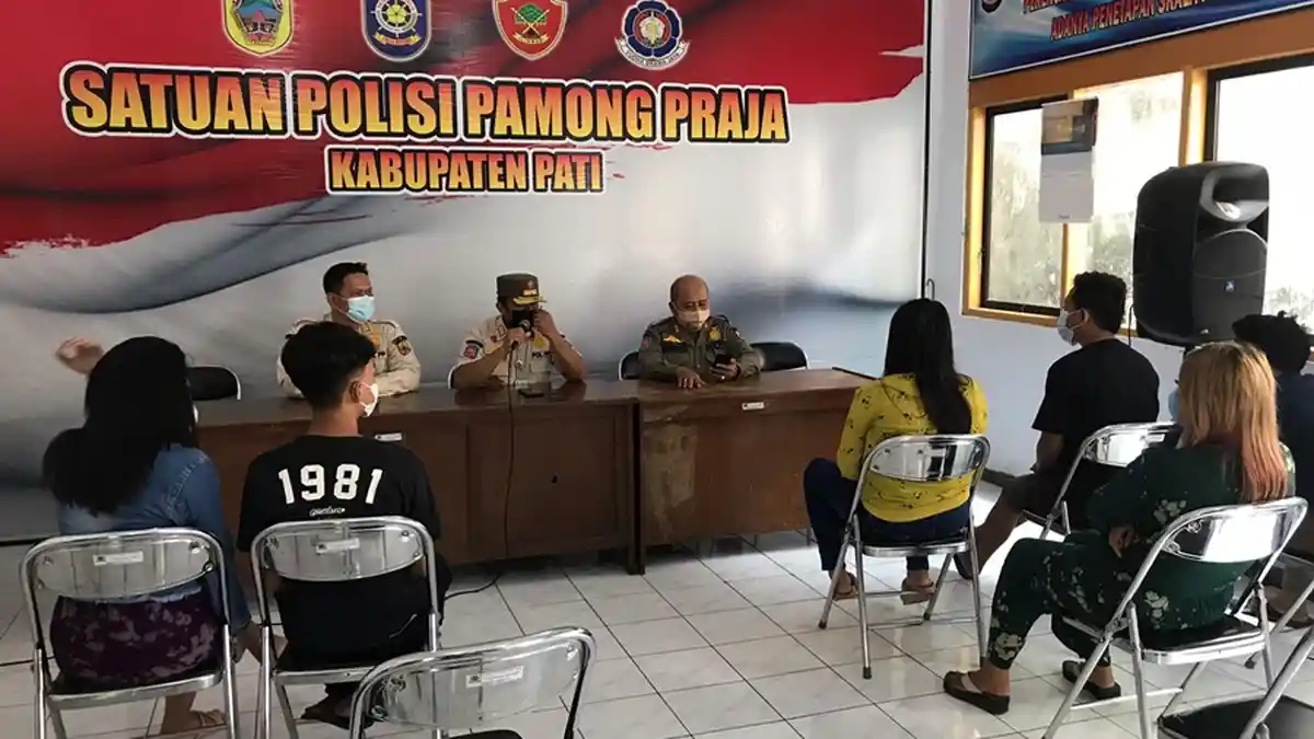 Hasil Razia Kos di Margorejo Pati - Satu Tempat Kos Terdapat Tiga Pasangan Bukan Pasutri