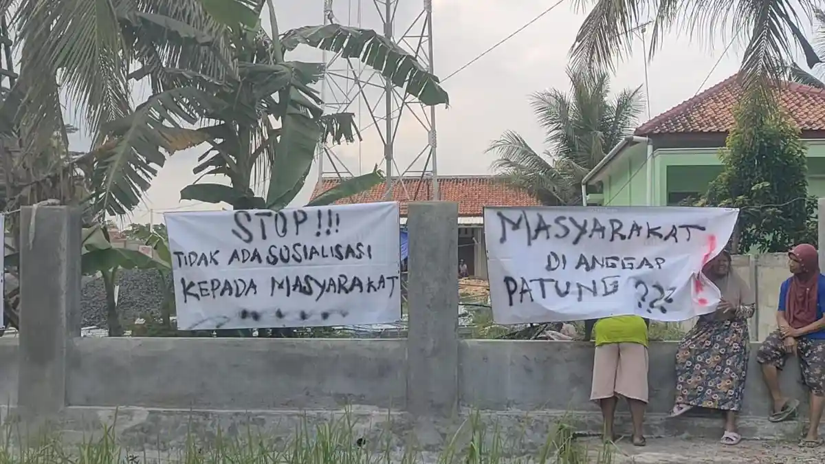 Kisruh Pembangunan Tower BTS di Pangandaran, Pemilik Lahan Ternyata Polisi, Ini Kata Kepala Desa