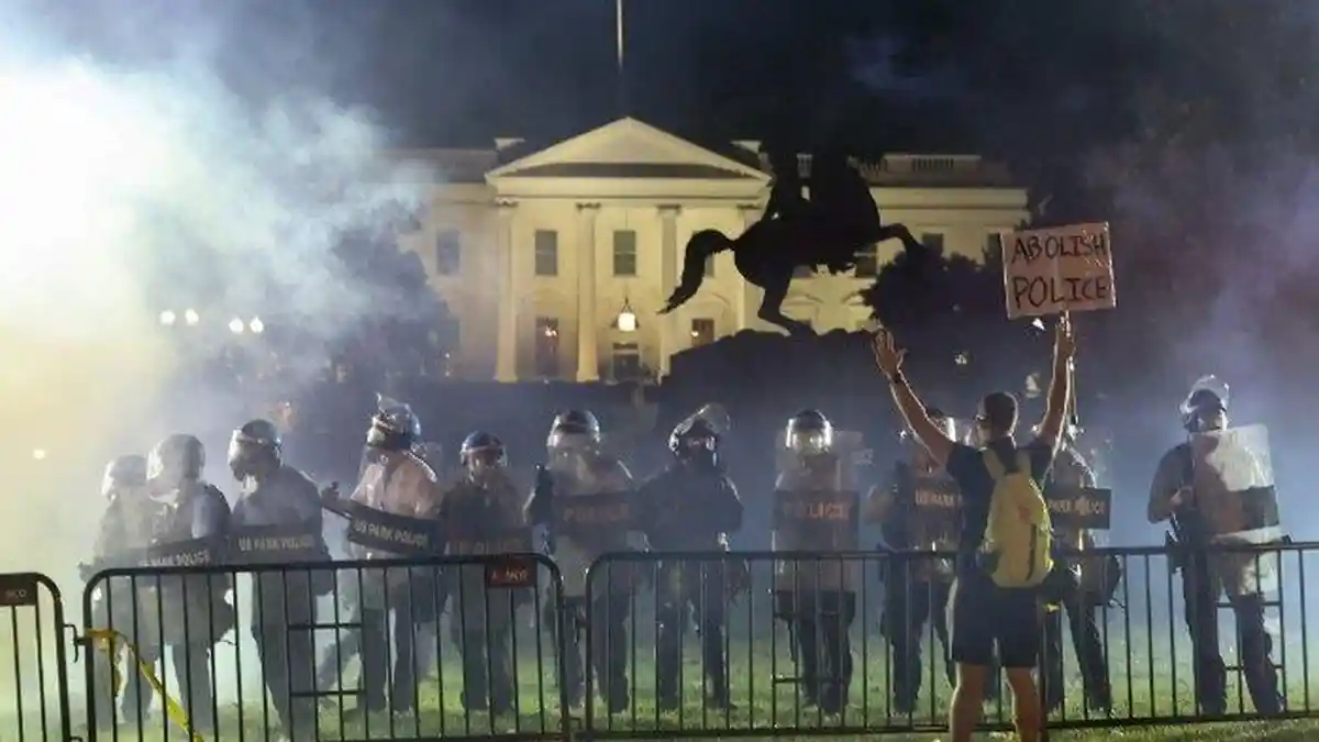 Beginilah Bungker Rahasia di Gedung Putih Tempat Presiden Donald Trump Sembunyi dari Para Pendemo