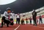 Ganjar Pranowo Tinjau Pembangunan Stadion Jatidiri Semarang