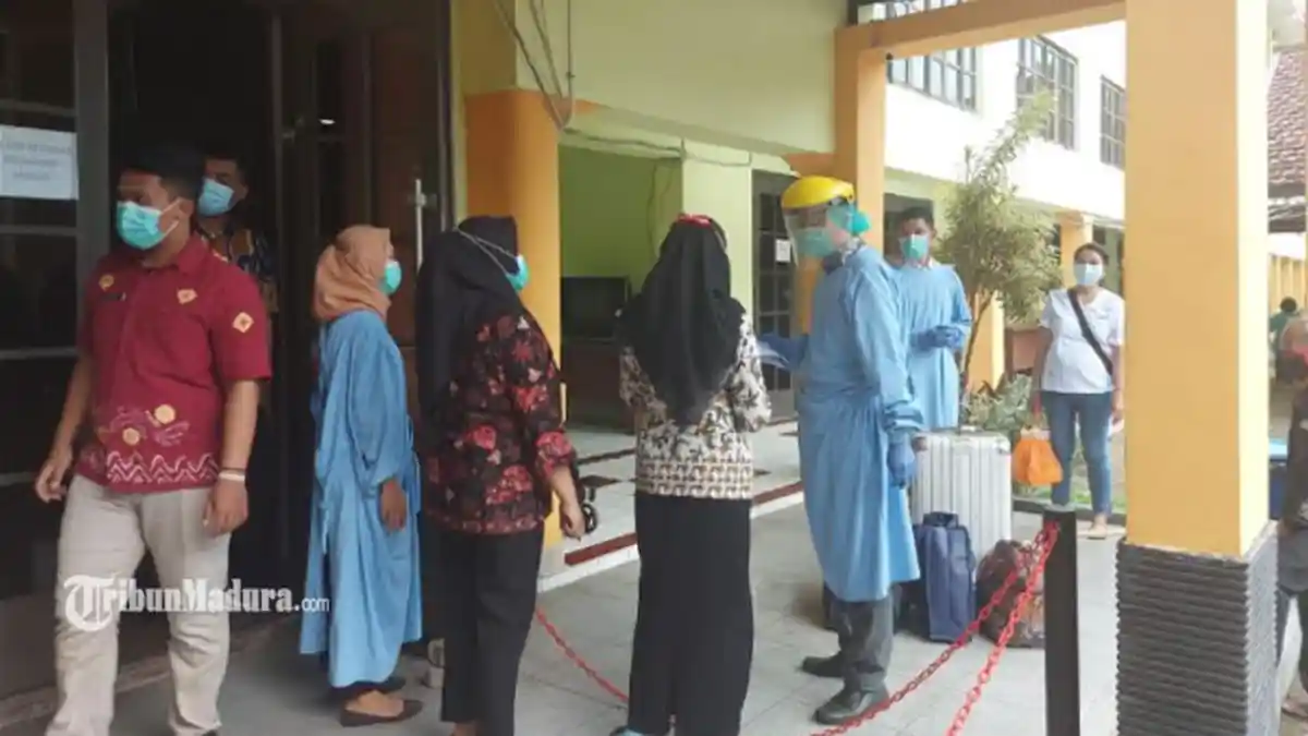 Keluarga Besar Diminta Bersabar, Pekerja Migran Indonesia asal Malang yang Baru Pulang Dikarantina