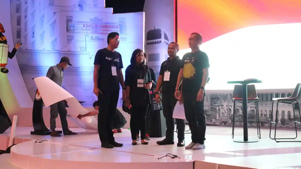 Demi Penampilan Terbaik, Sihar Sitorus Ikuti Gladi Resik Debat Kandidat