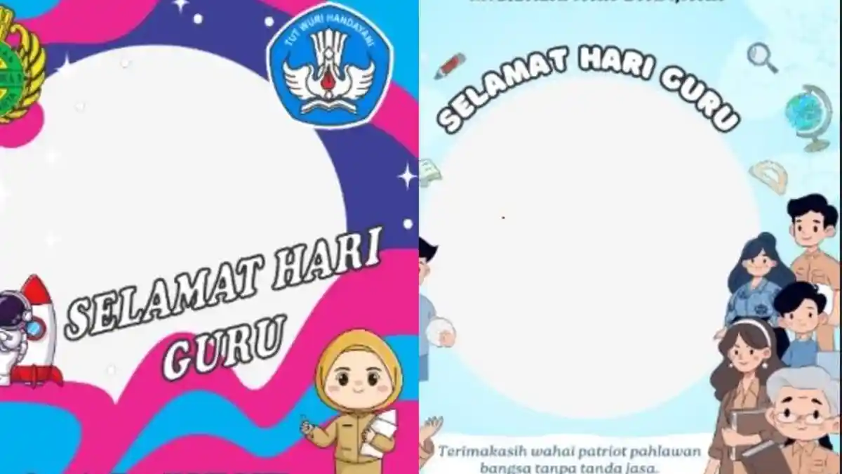 Link Twibbon Hari Guru Nasional 2025, Desain Simpel dan Keren Cocok Untuk Medsos