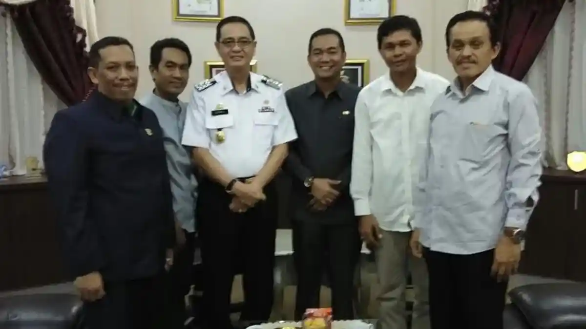 Ketua Golkar Maros Temui Wakil Bupati Bahas Pilkada 2020