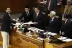 Rapat Paripurna Pengesahan Lima Pimpinan KPK