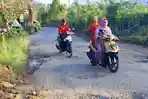 Jalur Mudik Makassar-Sinjai Via Malino Rusak Parah, Pegemudi Waspada!