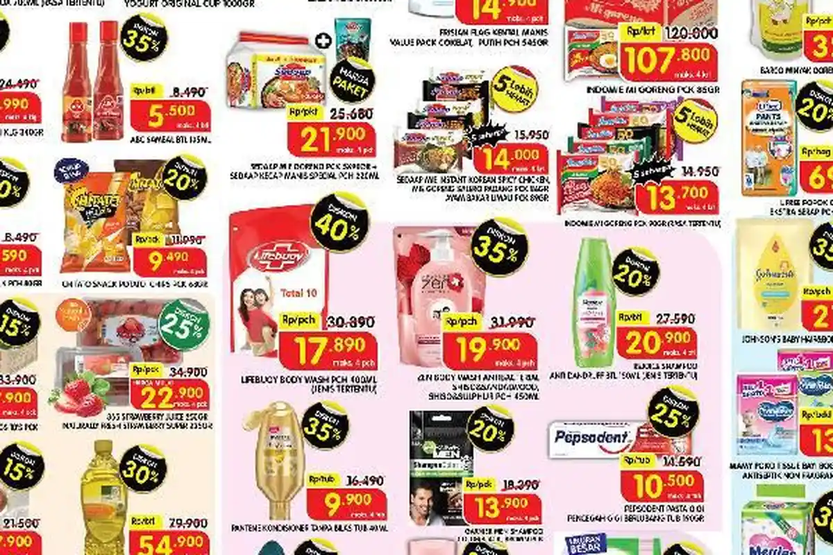 Paling Irit, JSM Superindo 13 November 2022, Ikan fillet Rp25.900 Biore UV Rp29.900, Pasti Untung!