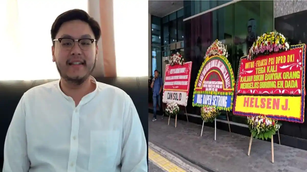 Dilaporkan ke Badan Kehormatan DPRD & Terancam Dipecat, William Aditya Banjir Kiriman Karangan Bunga