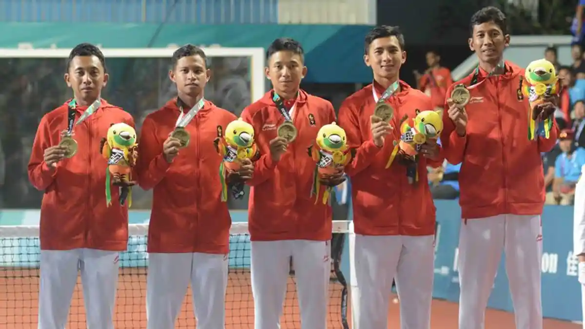 Soft Tenis Asian Games 2018: Beregu Putra Indonesia Raih Perunggu