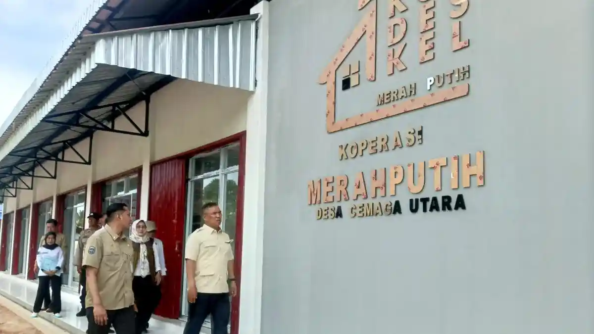 Wakil Gubernur Kepri Cek Kopdes Merah Putih di Natuna, Nyanyang Optimistis Jadi Penggerak Ekonomi - Tribunbatam.id