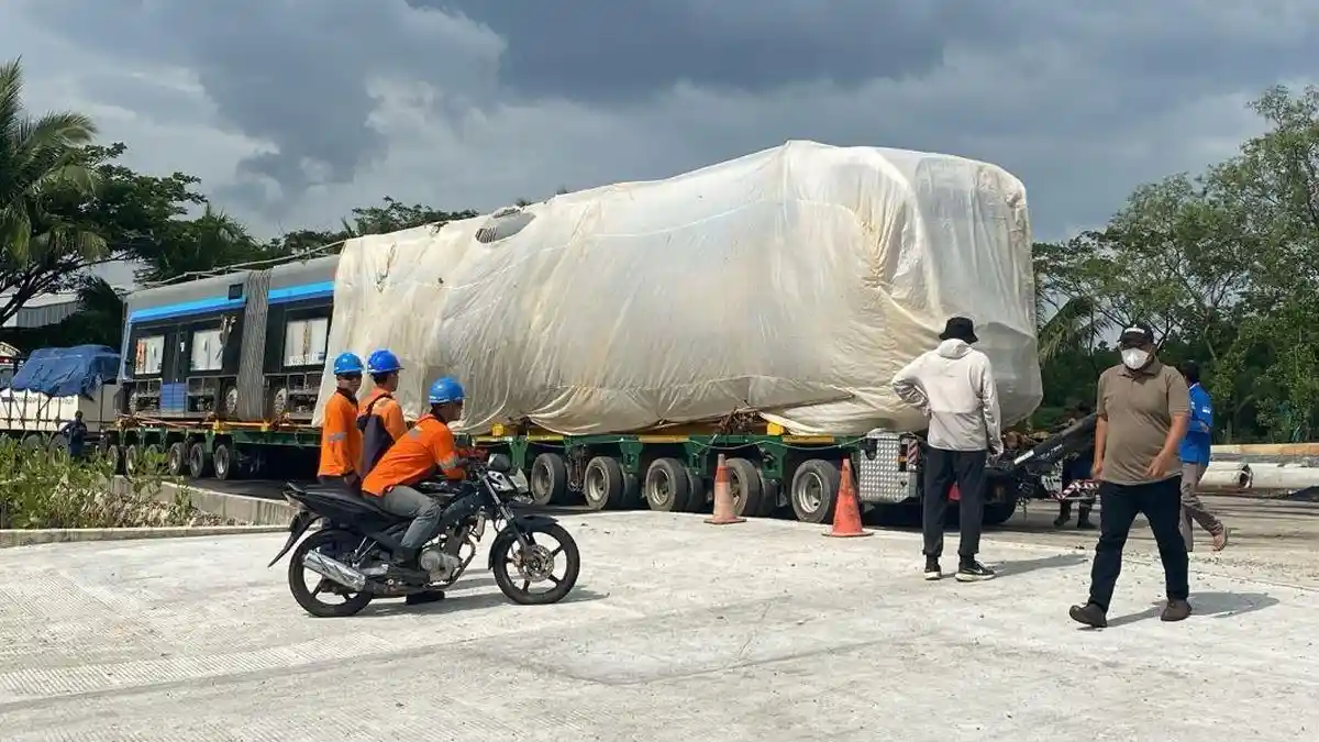 Alasan Otorita IKN Kembalikan Kereta Tanpa Rel ke China 