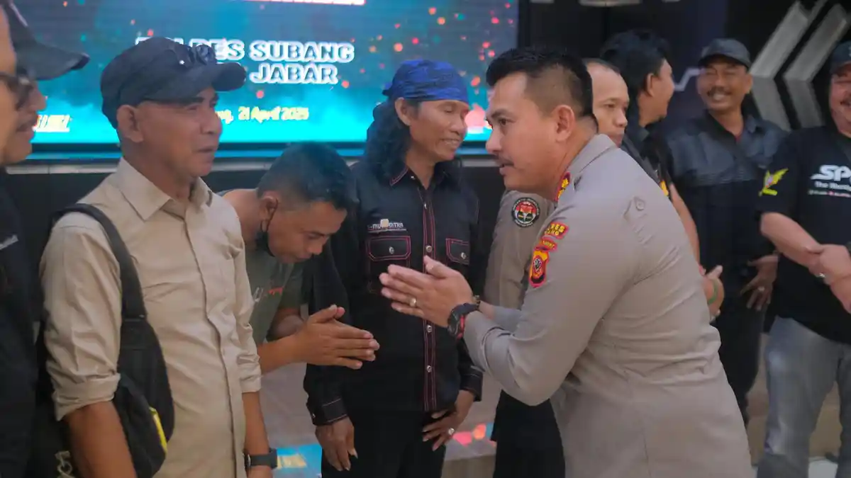 Buntut Oknum Polisi Hina Seniman yang Viral, Seniman dan Polisi Subang Gelar Pertemuan di Polres