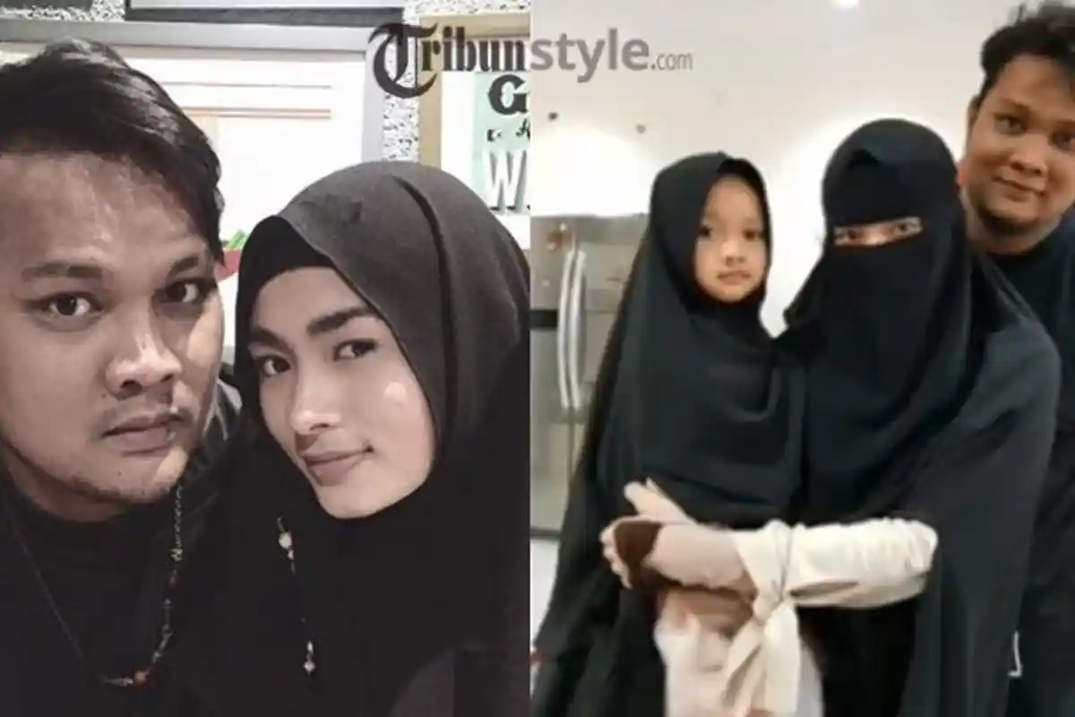 Berurai Air Mata Bercerita Jalani Pernikahan Penuh Liku, Istri Virgoun Mantap Berhijrah dan Bercadar