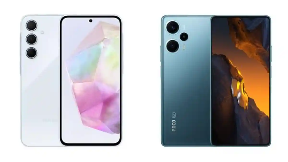 Perbandingan Spek dan Harga HP Samsung Galaxy A35 5G dengan Xiaomi POCO F5